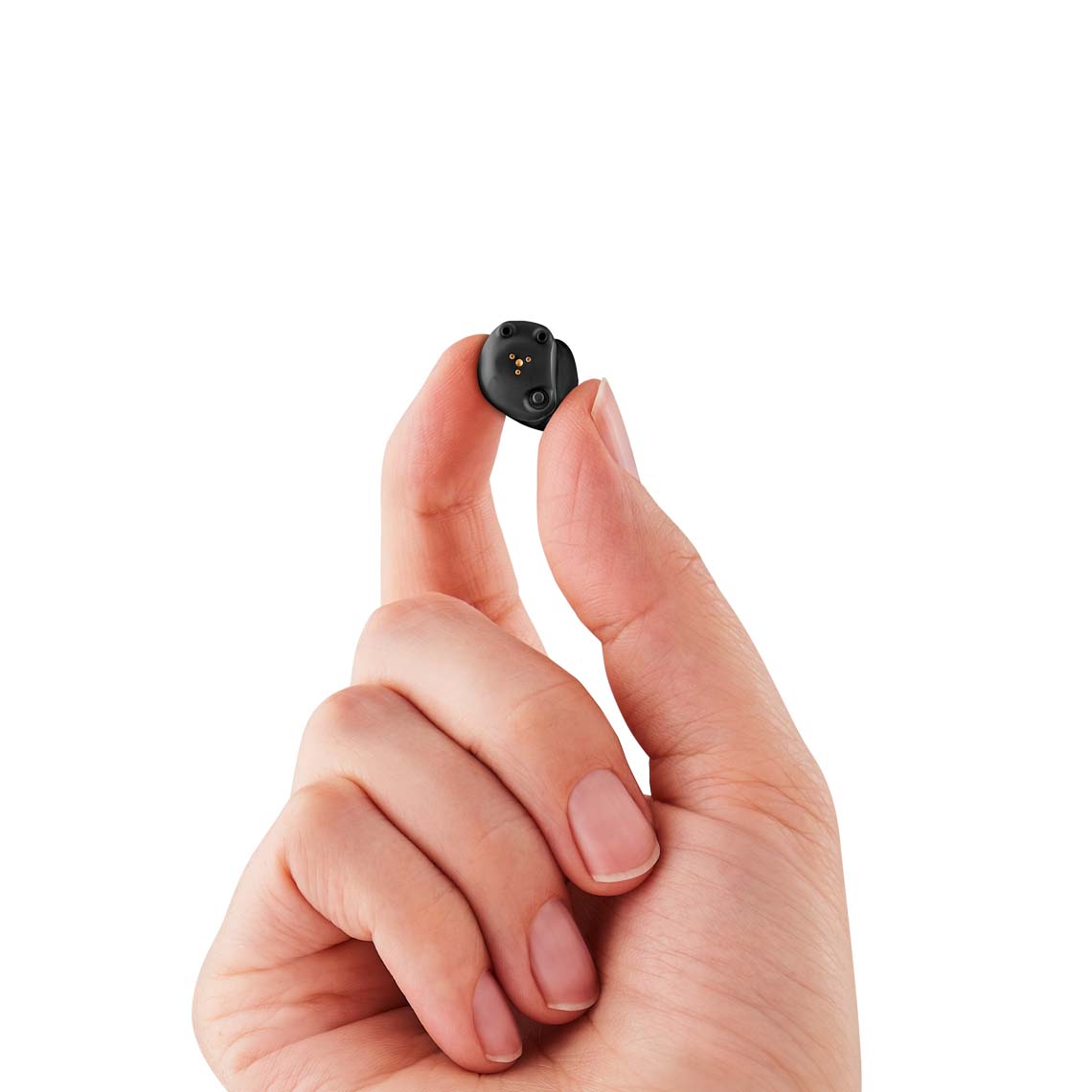 A Black ITC R held in a hand
