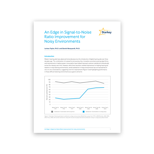 An Edge in Signal-to-Noise white paper
