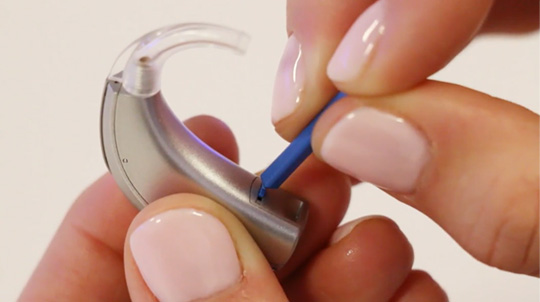 BTE R left right indicator insertion