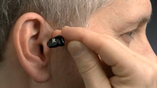 Inserting the device